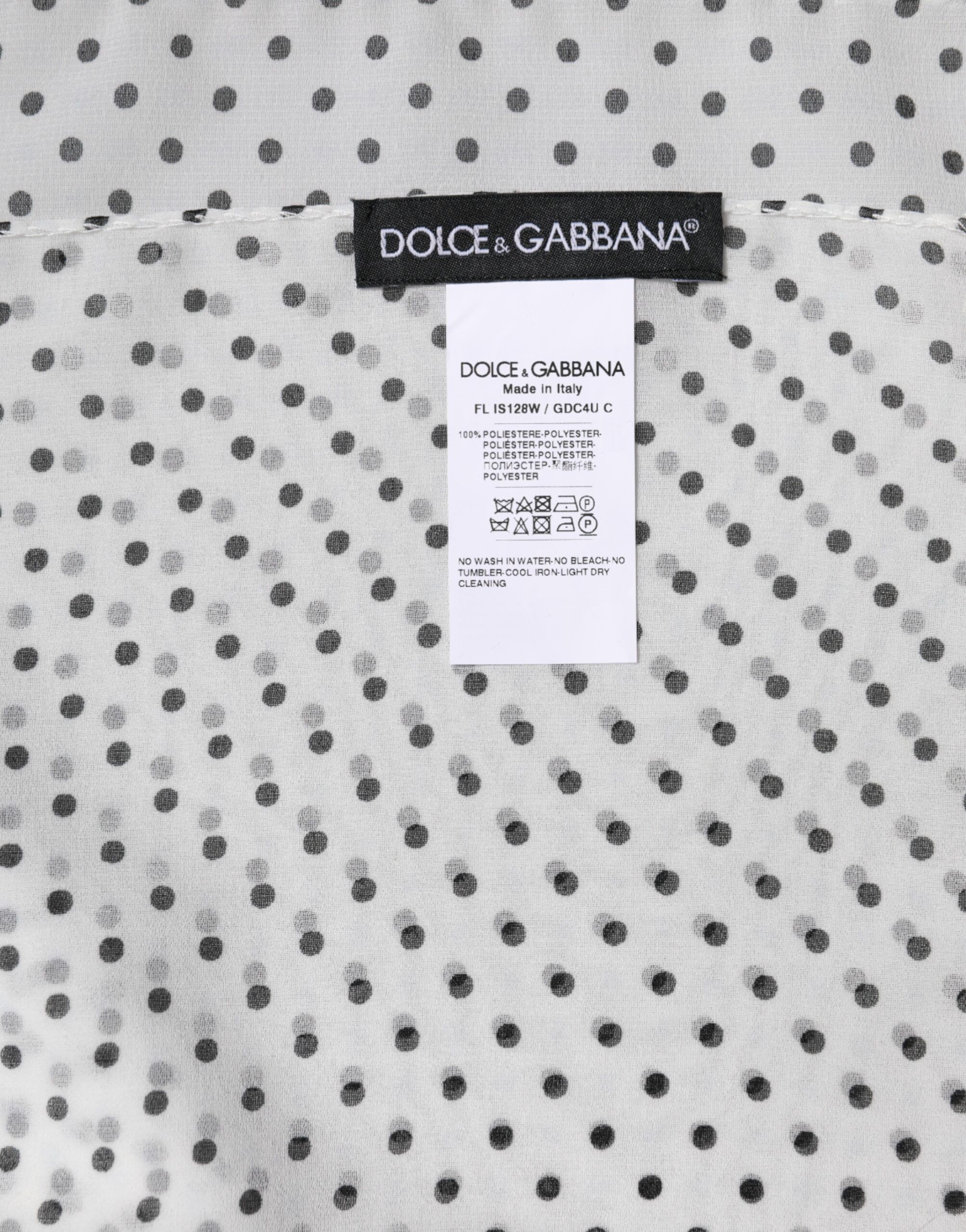 Polka Dots Polyester Wrap Shawl Women's Scarf - Dolce & Gabbana - Modalova