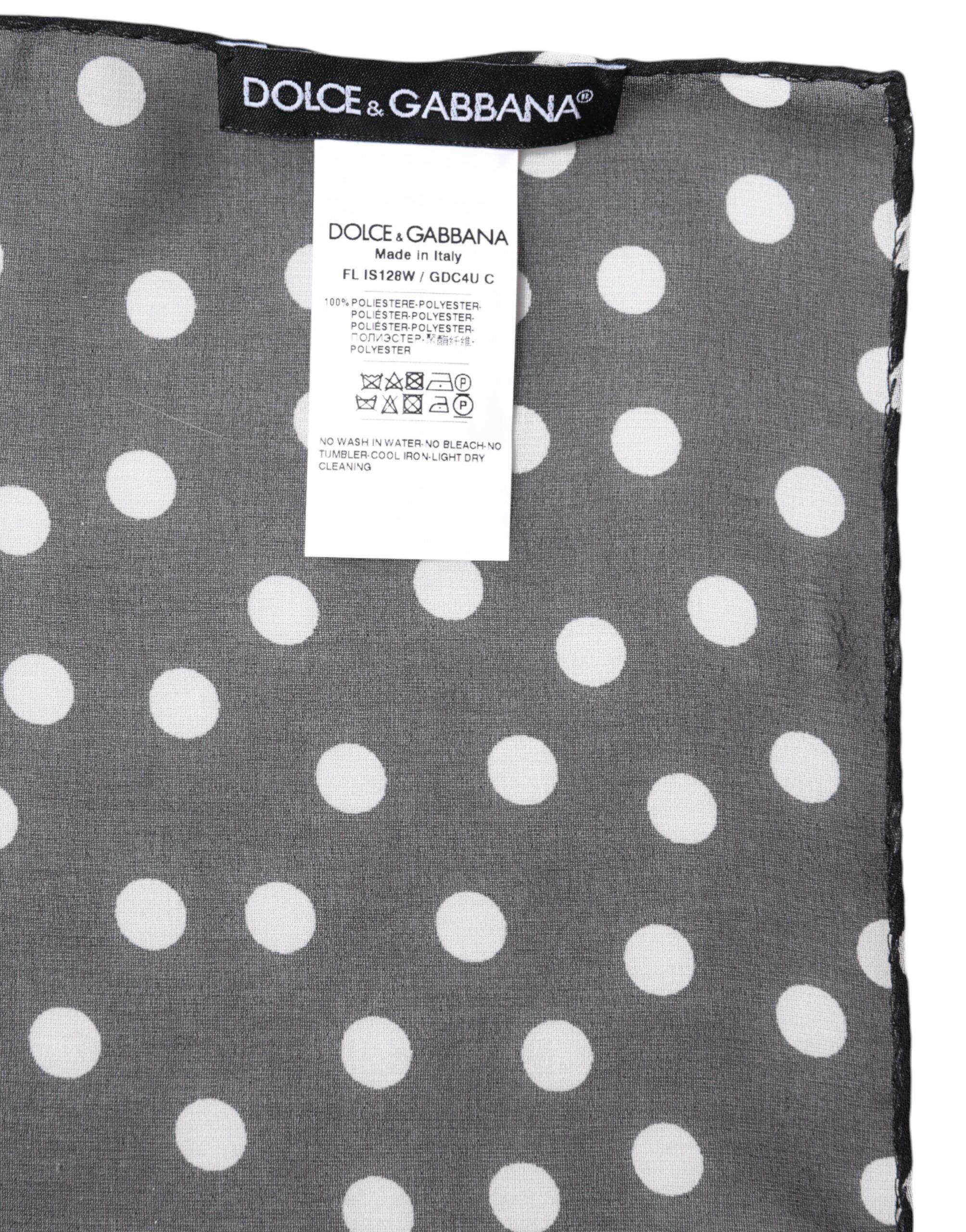 Polka Dots Polyester Wrap Shawl Women's Scarf - Dolce & Gabbana - Modalova