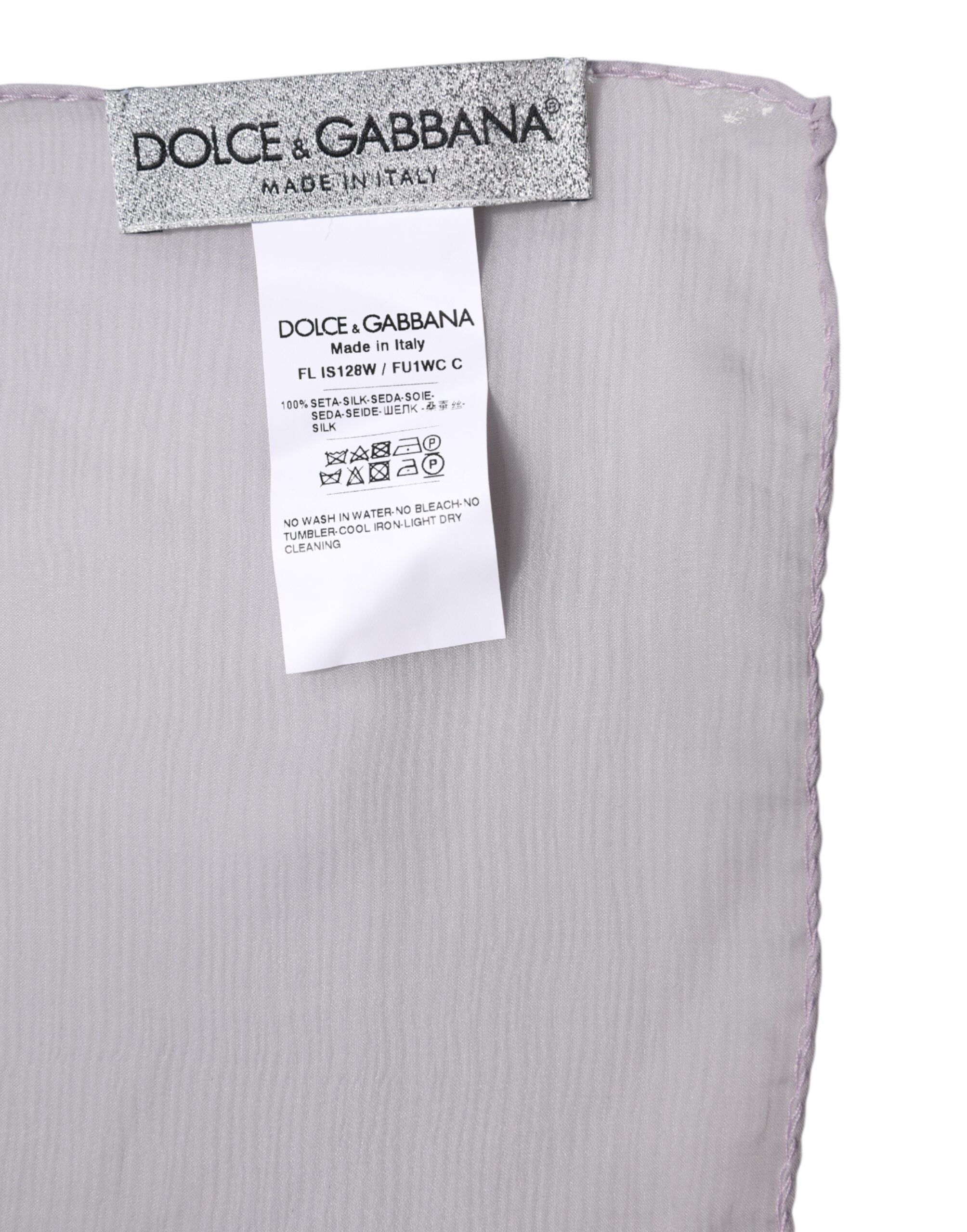 Silk Rectangle Wrap Shawl Women's Scarf - Dolce & Gabbana - Modalova