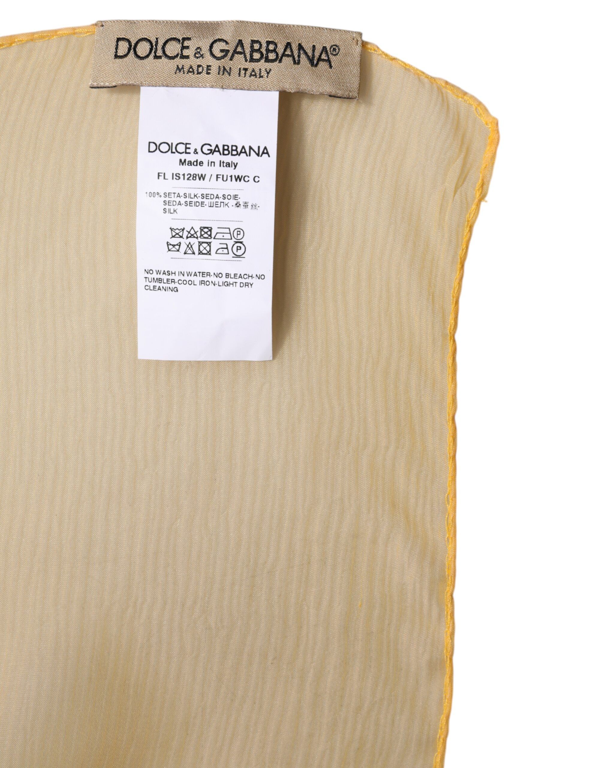 Silk Rectangle Wrap Shawl Women's Scarf - Dolce & Gabbana - Modalova