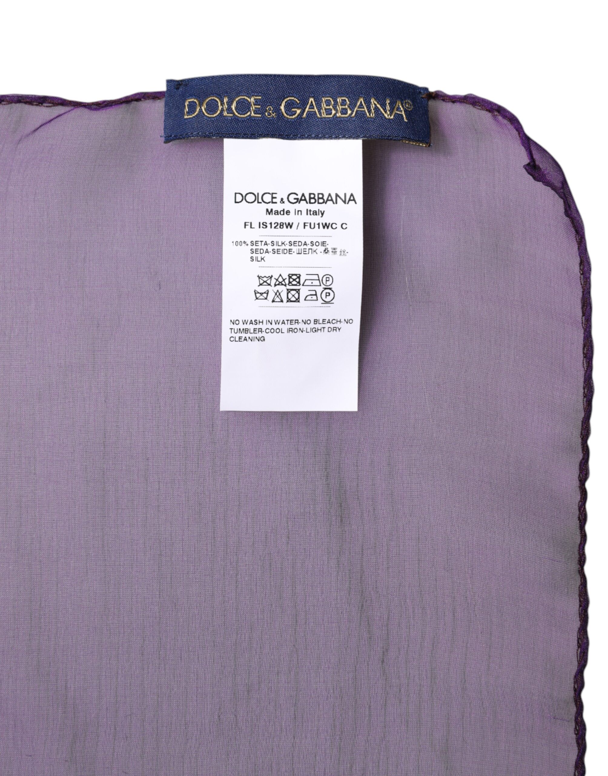 Silk Rectangle Wrap Shawl Women's Scarf - Dolce & Gabbana - Modalova