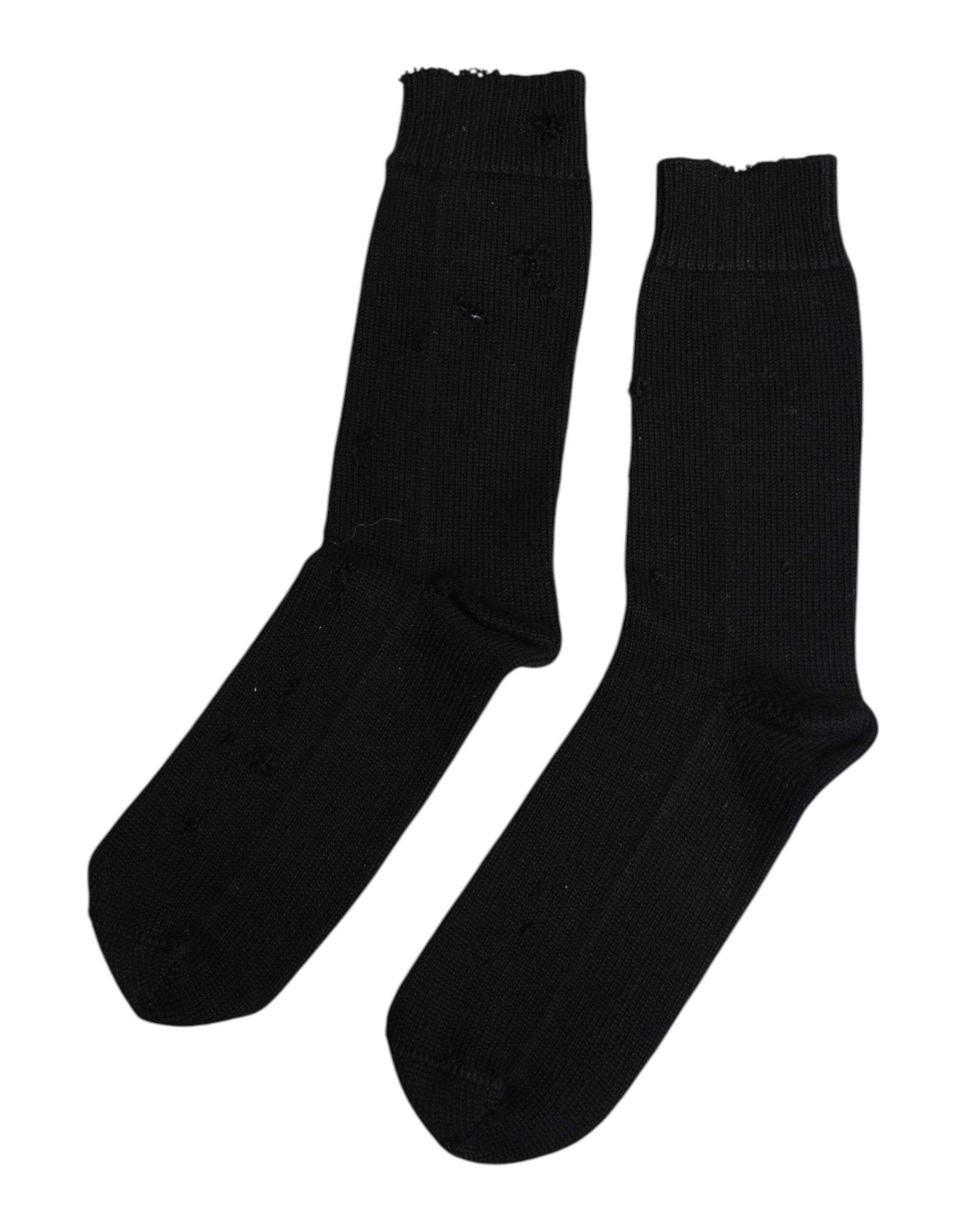 Solid Stretch Mid Calf Men Men's Socks (Pre-Owned) - Dolce & Gabbana - Modalova