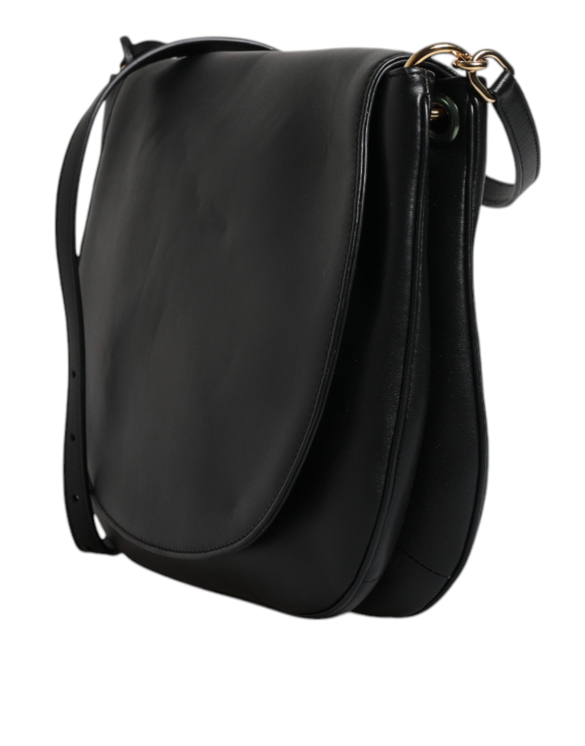 Leather Flap Saddle Shoulder Women's Bag (Pre-Owned) - Dolce & Gabbana - Modalova