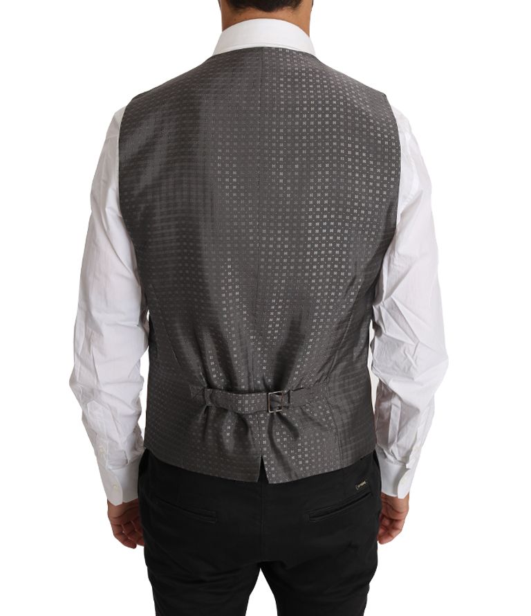 Wool Silk Waistcoat Men's Vest - Dolce & Gabbana - Modalova
