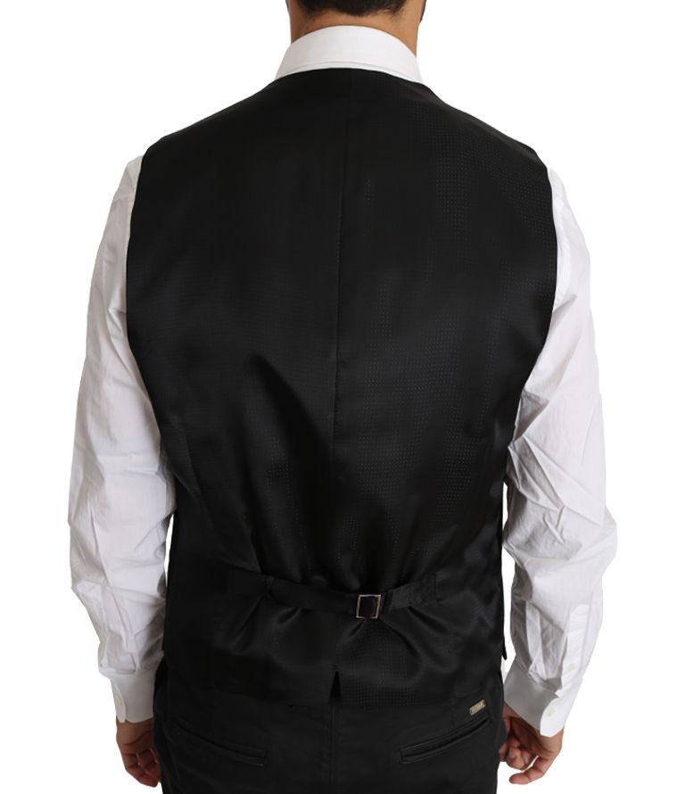 Wool Silk Waistcoat Men's Vest - Dolce & Gabbana - Modalova
