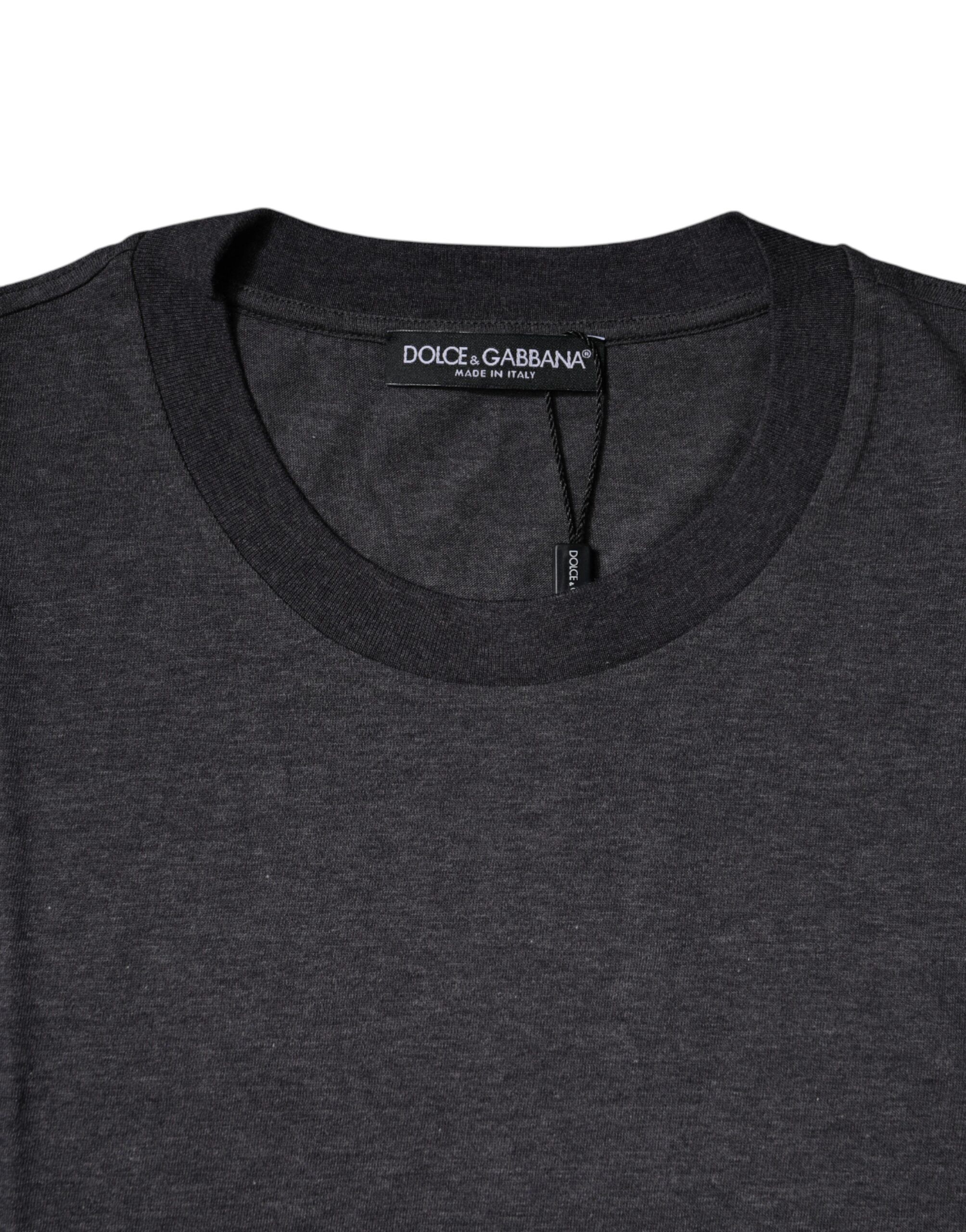 Crew Neck Short Sleeves Men's T-shirt - Dolce & Gabbana - Modalova