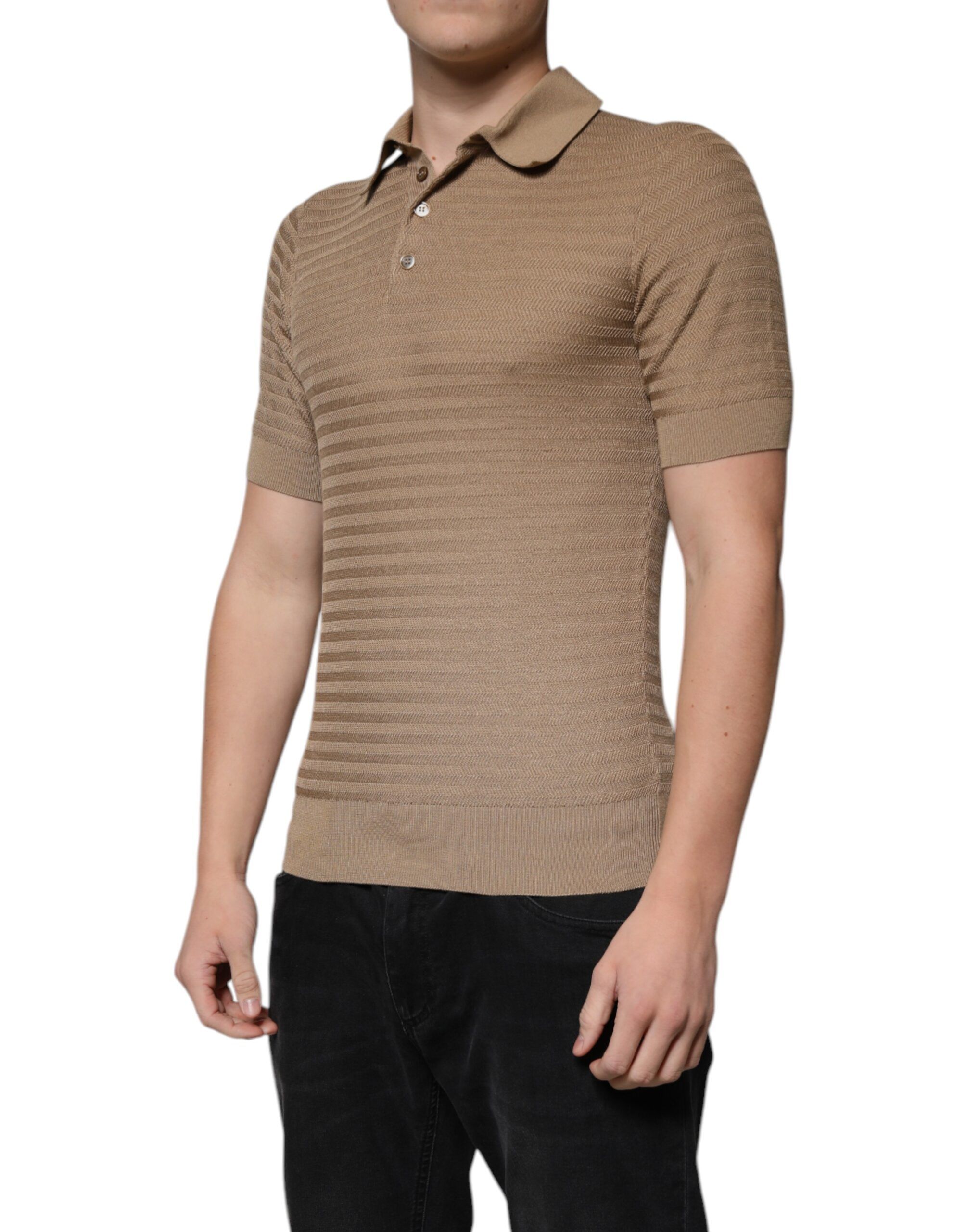 Collared Short Sleeves Polo Men's T-shirt - Dolce & Gabbana - Modalova
