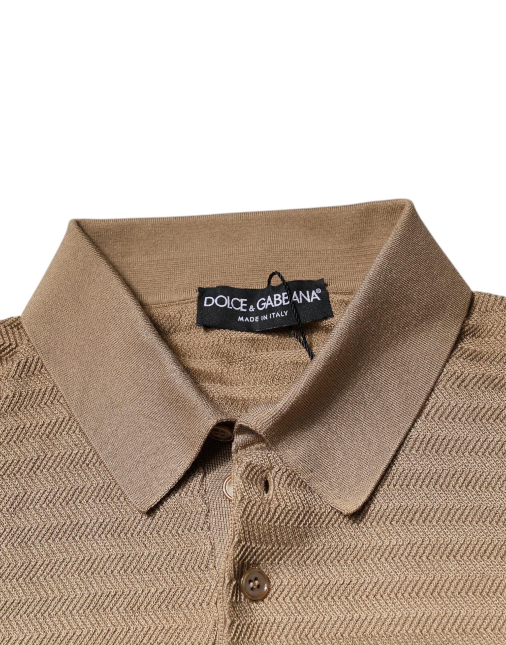 Collared Short Sleeves Polo Men's T-shirt - Dolce & Gabbana - Modalova