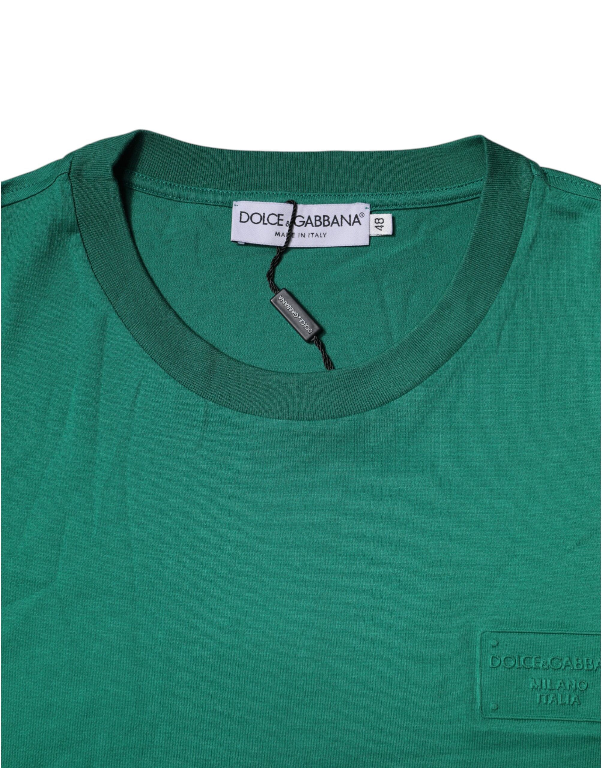 Logo Crew Neck Short Sleeves Men's T-shirt - Dolce & Gabbana - Modalova