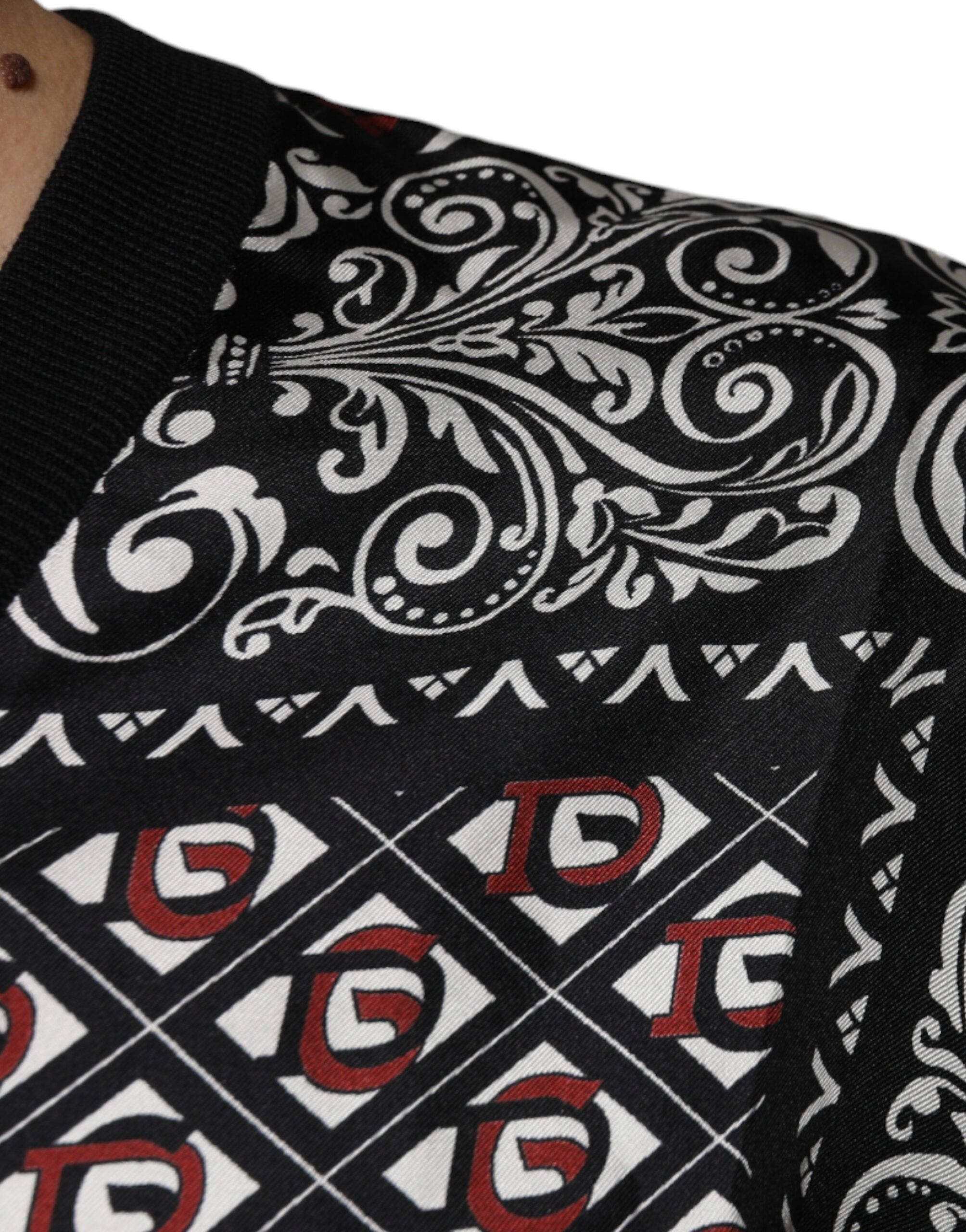 Logo Wool V-neck Pullover Men's Sweater - Dolce & Gabbana - Modalova