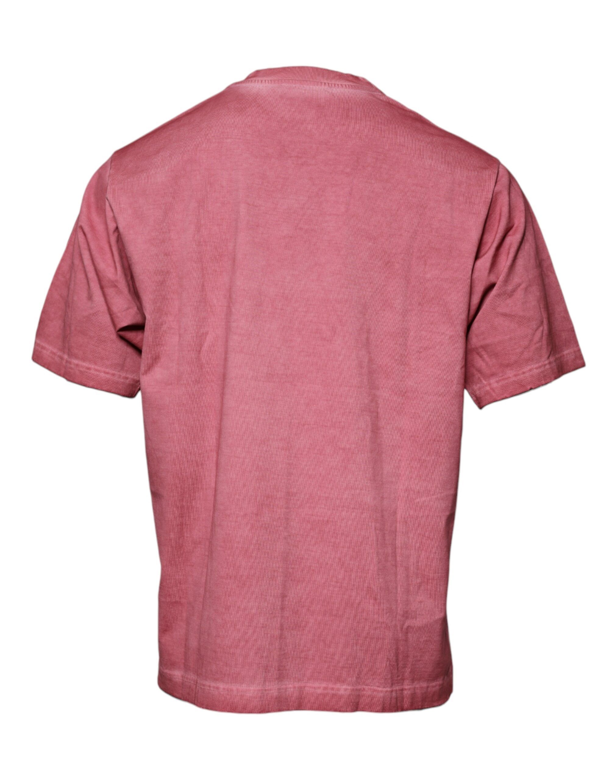 Logo Print Cotton Crew Neck Men's T-shirt (Pre-Owned) - Dolce & Gabbana - Modalova