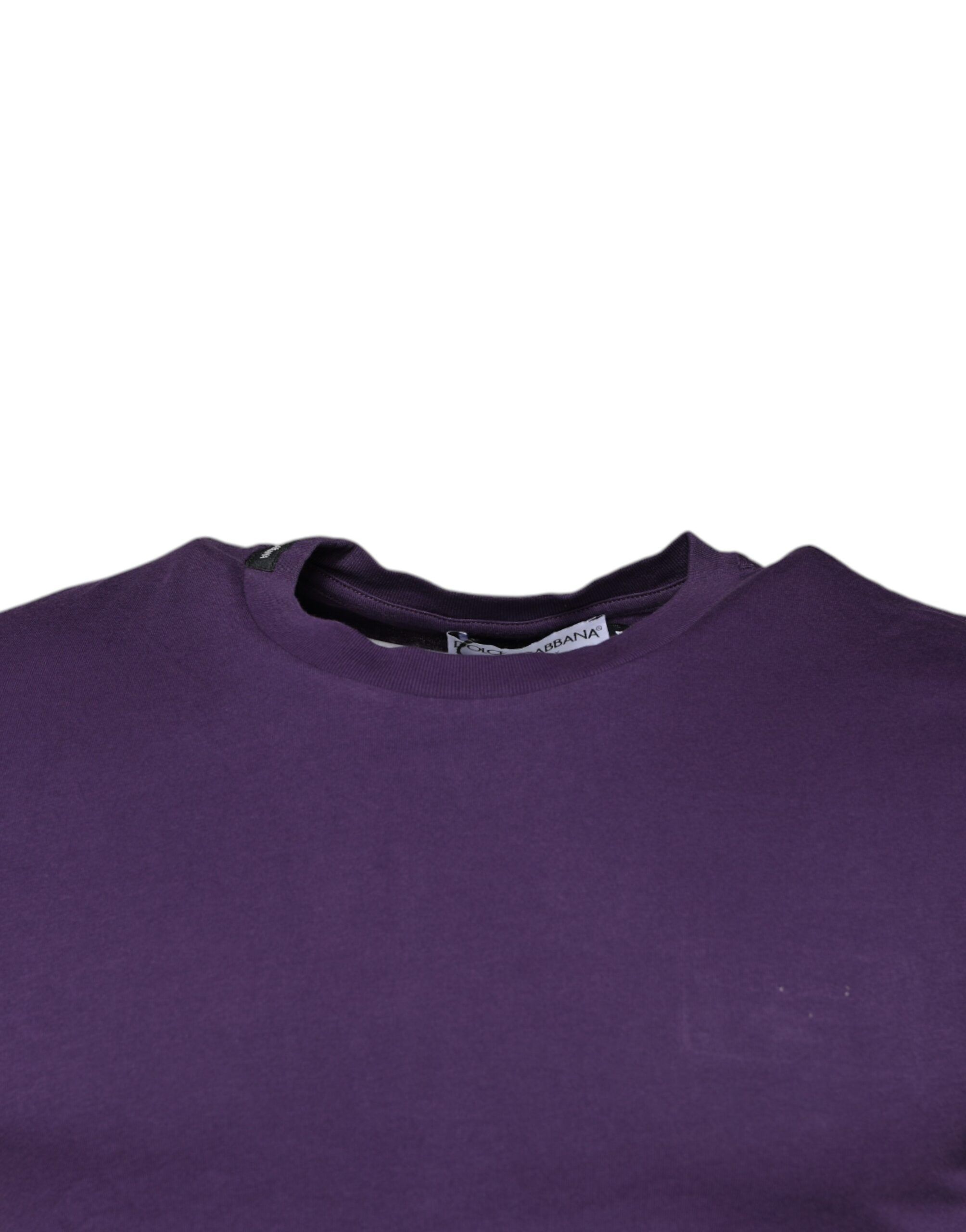 Cotton Crew Neck Short Sleeve Men's T-shirt (Pre-Owned) - Dolce & Gabbana - Modalova