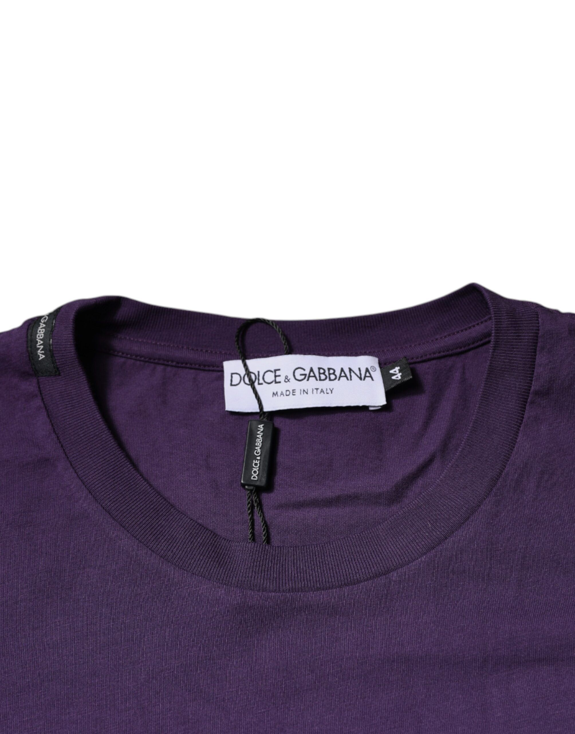 Cotton Crew Neck Short Sleeve Men's T-shirt (Pre-Owned) - Dolce & Gabbana - Modalova