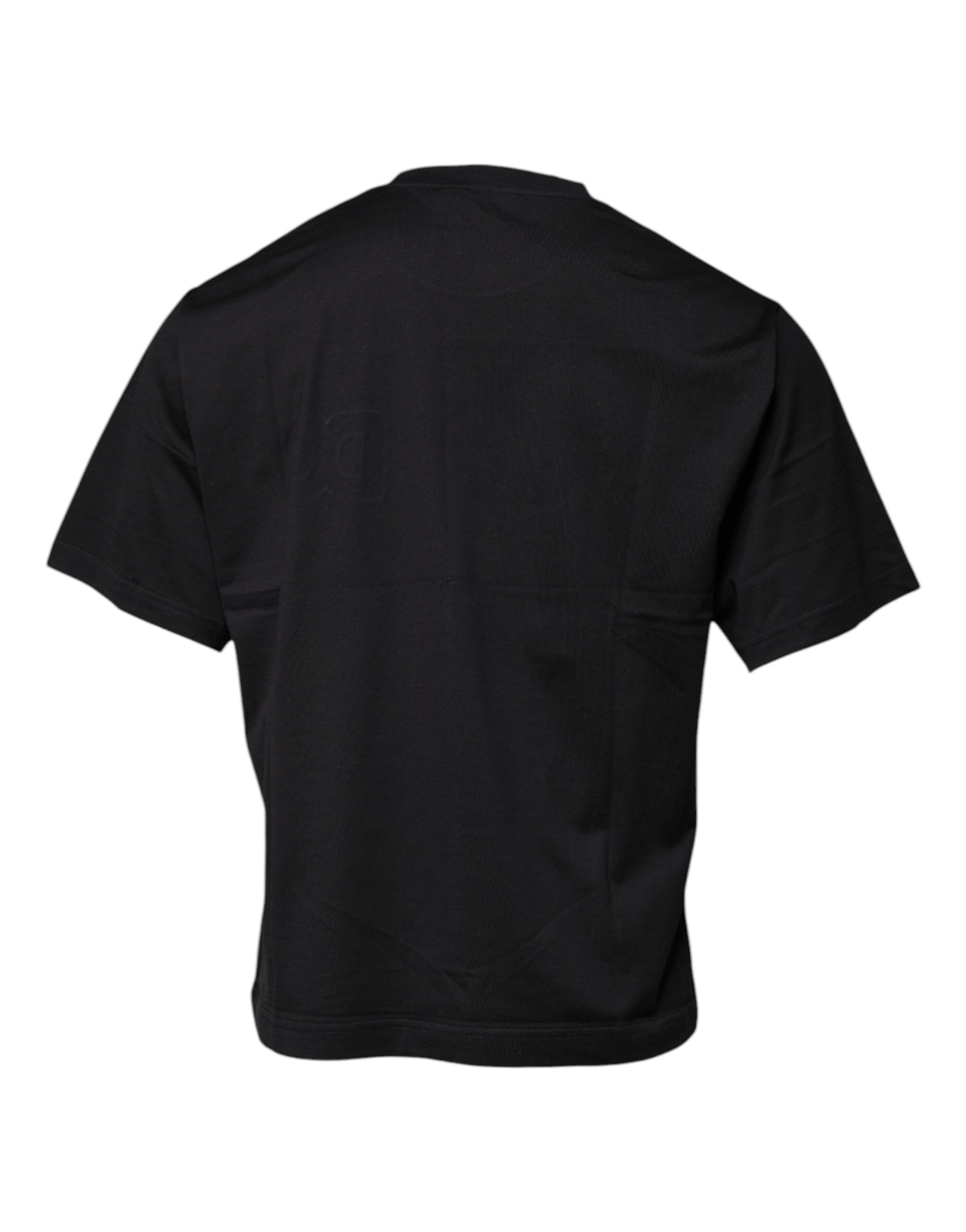 DG Logo Print Cotton Crew Neck Men's T-shirt - Dolce & Gabbana - Modalova
