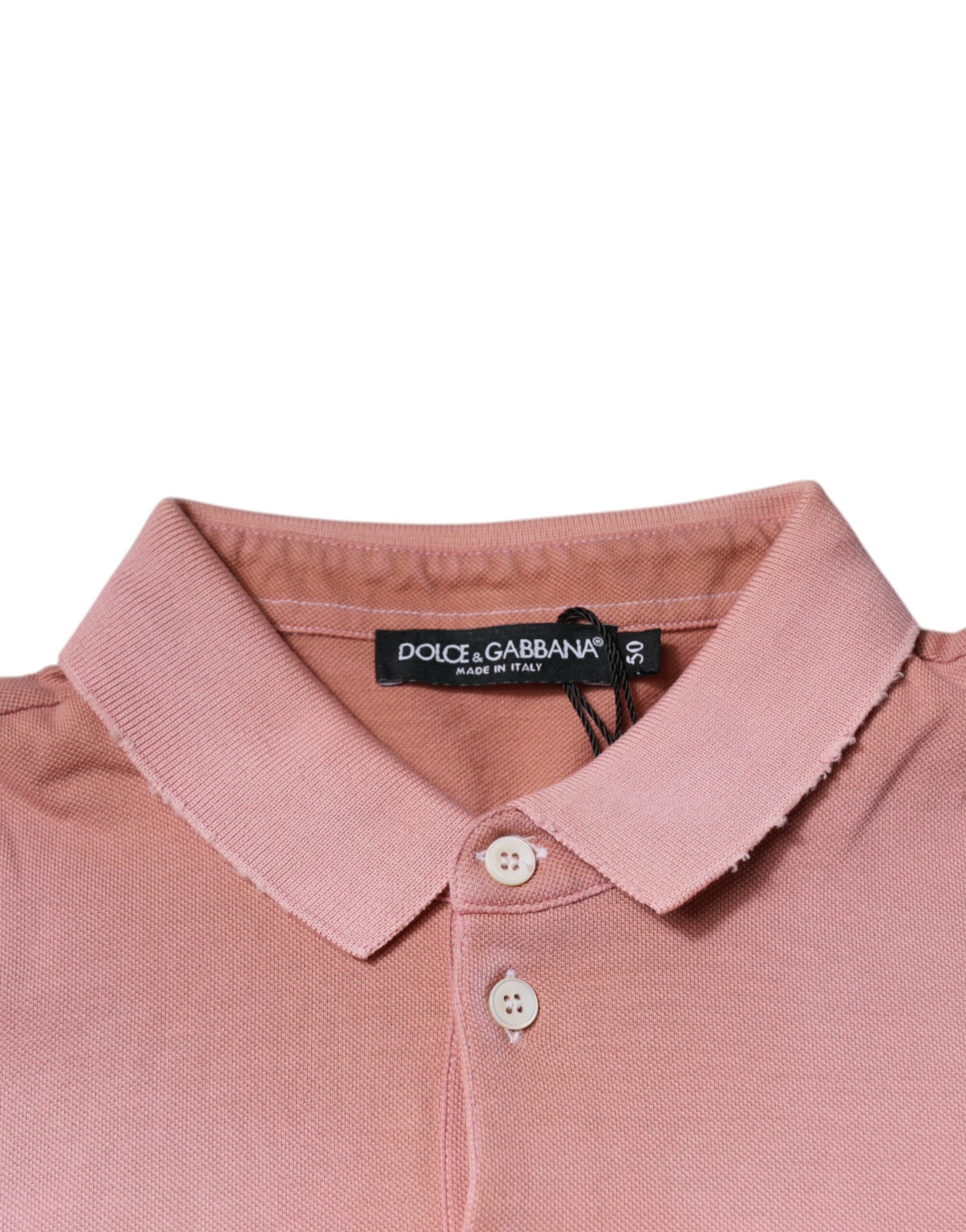 Crown Collared Short Sleeve Polo Men's T-shirt (Pre-Owned) - Dolce & Gabbana - Modalova