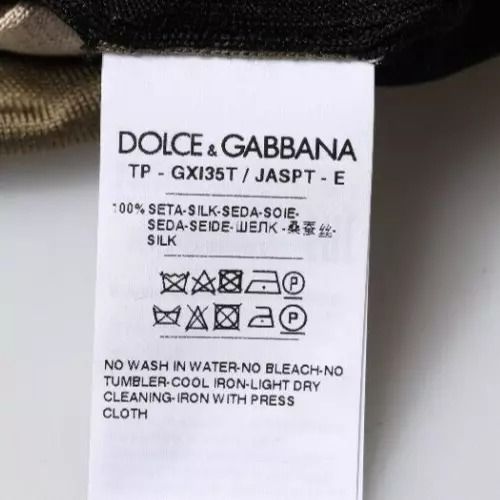 Camouflage Collared Polo Men's T-shirt (Pre-Owned) - Dolce & Gabbana - Modalova
