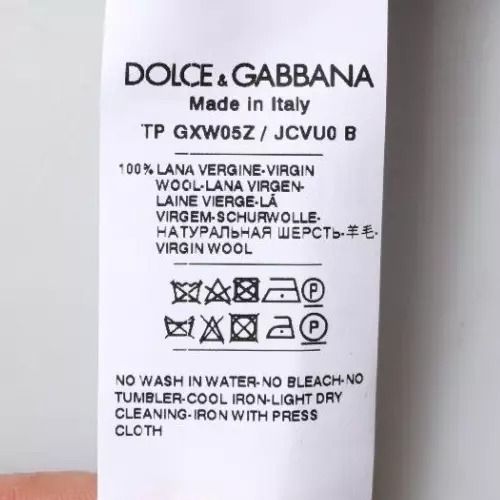 Wool Logo Turtleneck Pullover Men's Sweater (Pre-Owned) - Dolce & Gabbana - Modalova