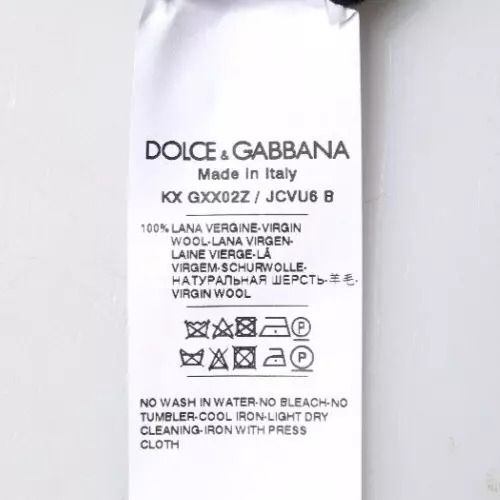 Logo Wool Crew Neck Pullover Men's Sweater (Pre-Owned) - Dolce & Gabbana - Modalova