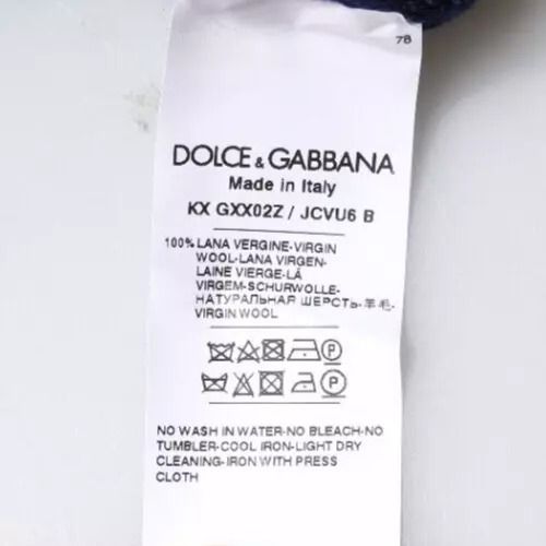 DG Logo Wool Crew Neck Pullover Men's Sweater (Pre-Owned) - Dolce & Gabbana - Modalova