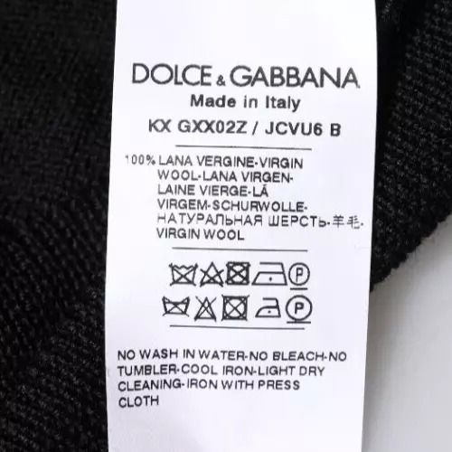 Logo Wool Crew Neck Pullover Men's Sweater (Pre-Owned) - Dolce & Gabbana - Modalova