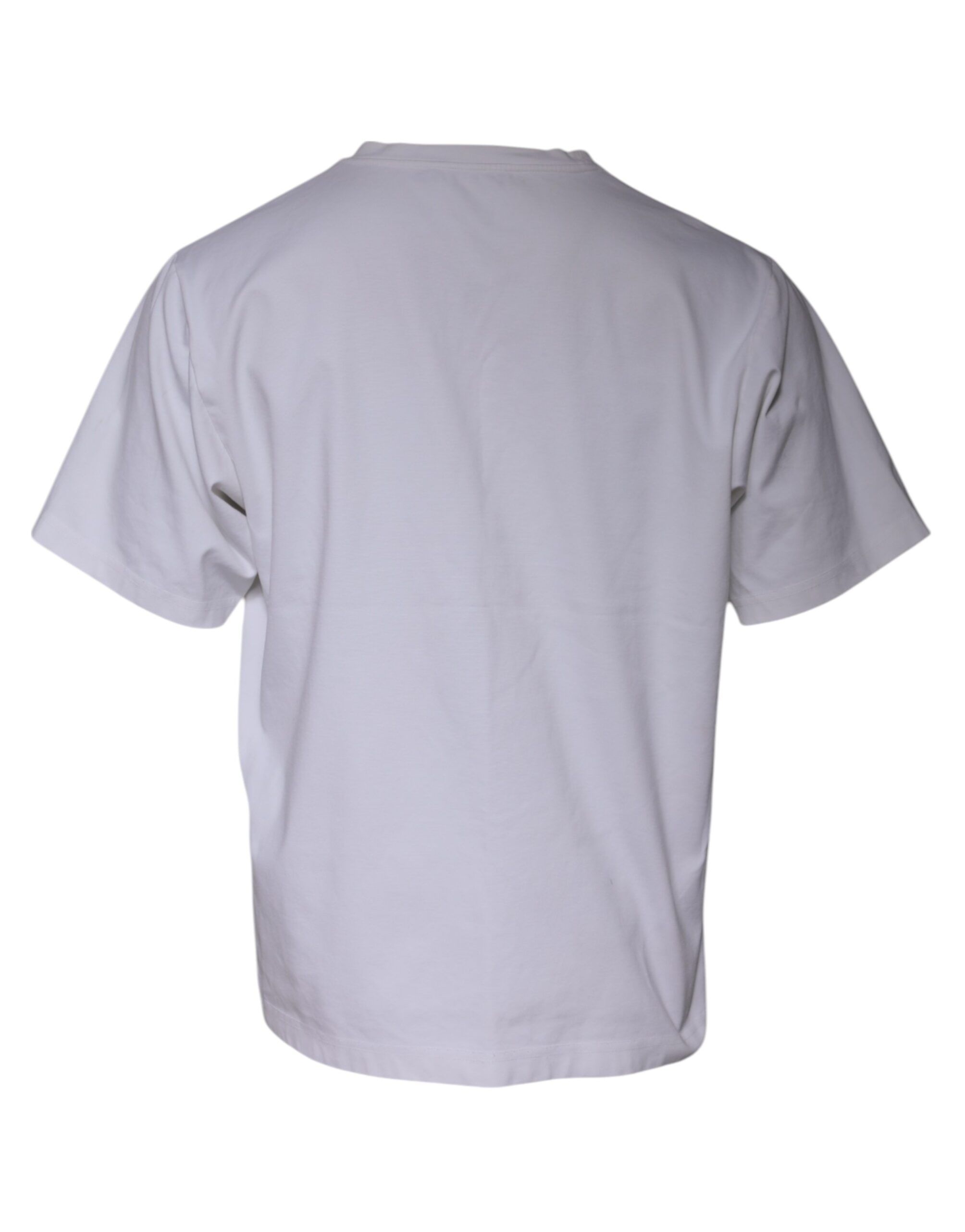 Logo Embellished Crew Neck Men's T-shirt (Pre-Owned) - Dolce & Gabbana - Modalova