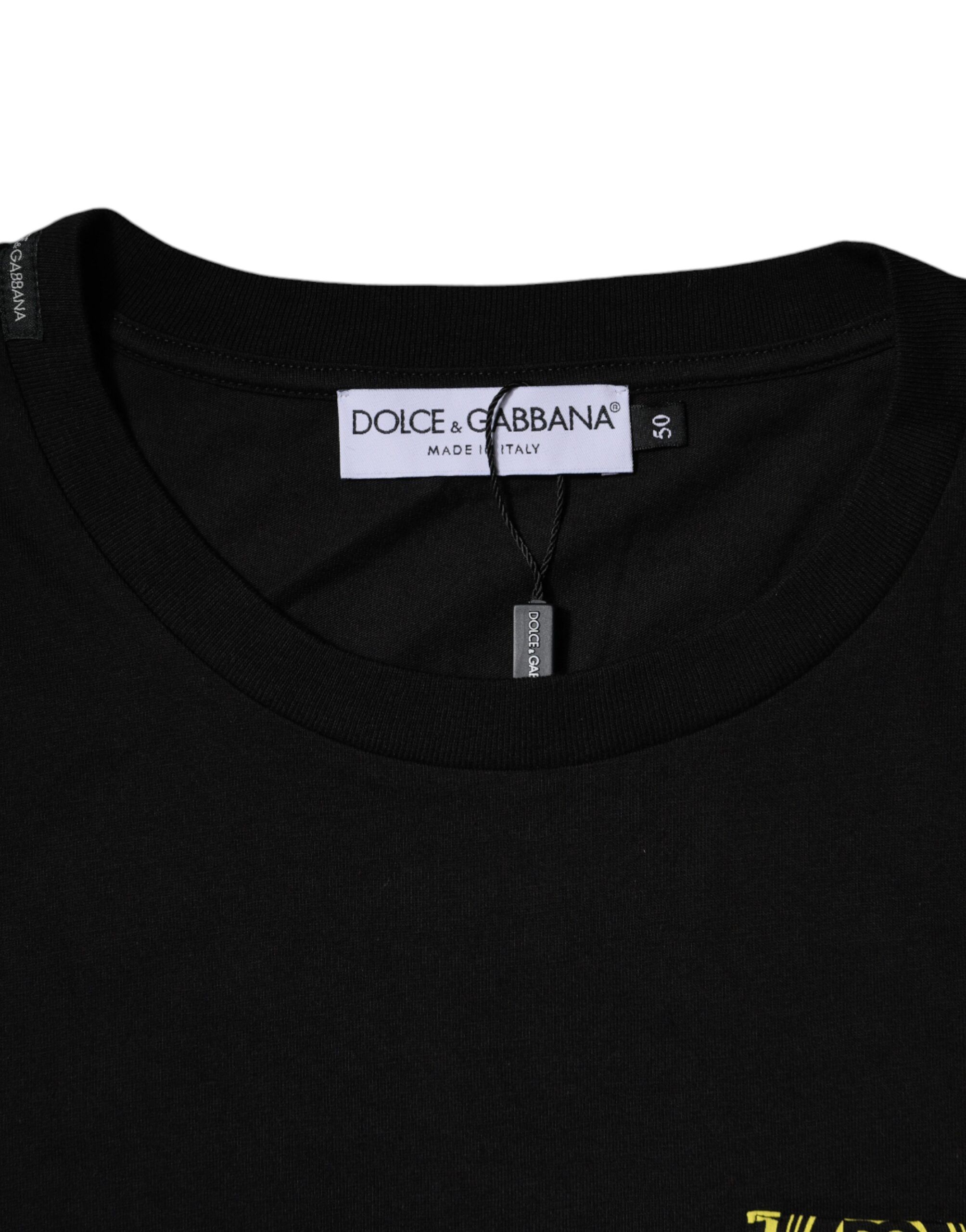 Logo Print Cotton Short Sleeves Men's T-shirt (Pre-Owned) - Dolce & Gabbana - Modalova