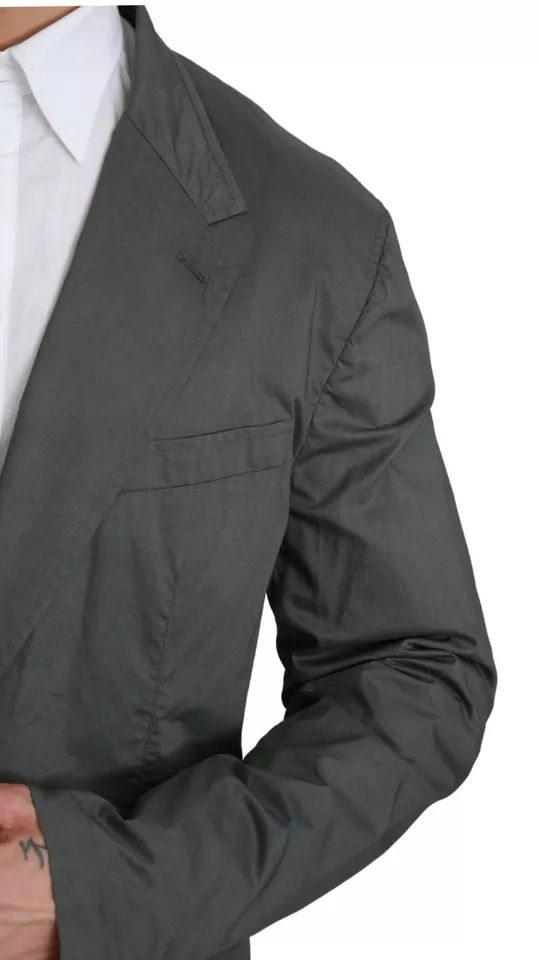 Cotton Single Breasted Formal Men's Blazer - Dolce & Gabbana - Modalova