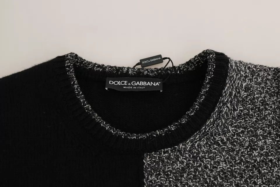 KING Knight Monkey Knitted Cashmere Wool Men's Sweater - Dolce & Gabbana - Modalova