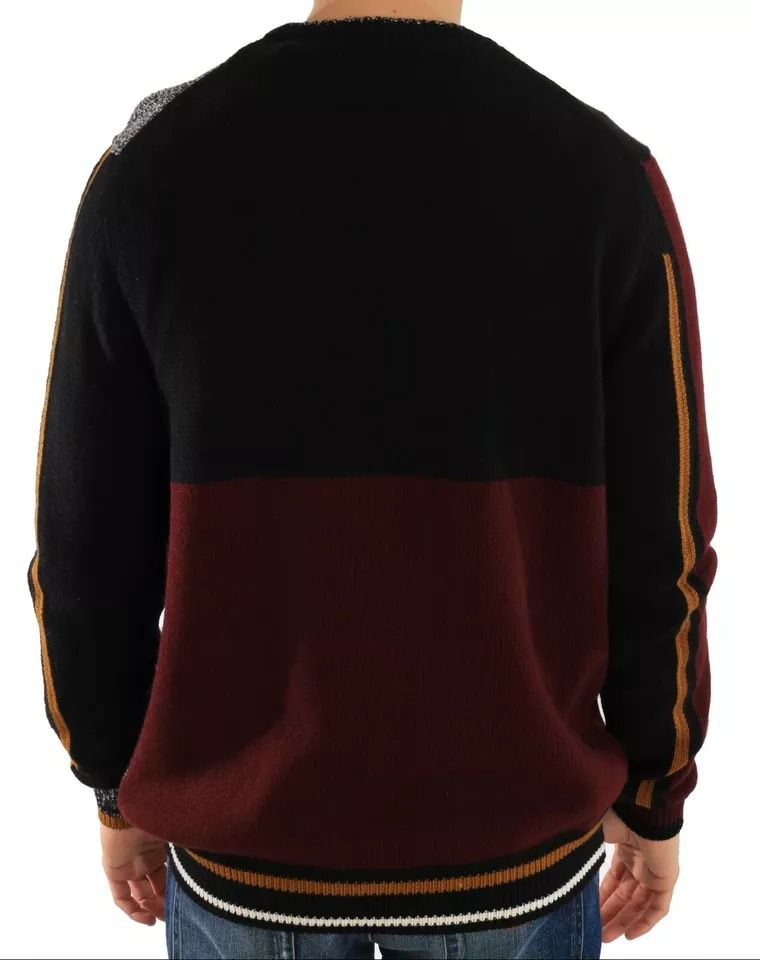 KING Knight Monkey Knitted Cashmere Wool Men's Sweater - Dolce & Gabbana - Modalova