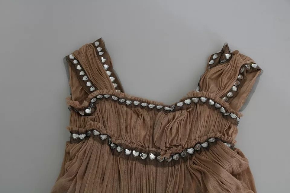 Silk Sleeveless Shift Maxi Women's Dress (Pre-Owned) - Dolce & Gabbana - Modalova