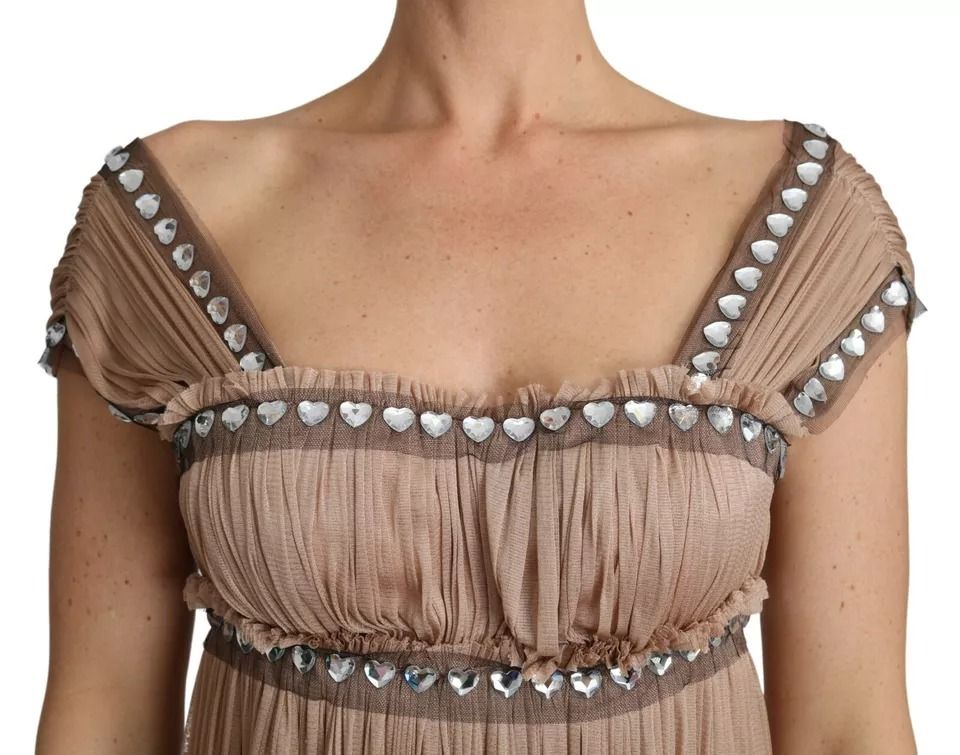 Silk Sleeveless Shift Maxi Women's Dress (Pre-Owned) - Dolce & Gabbana - Modalova