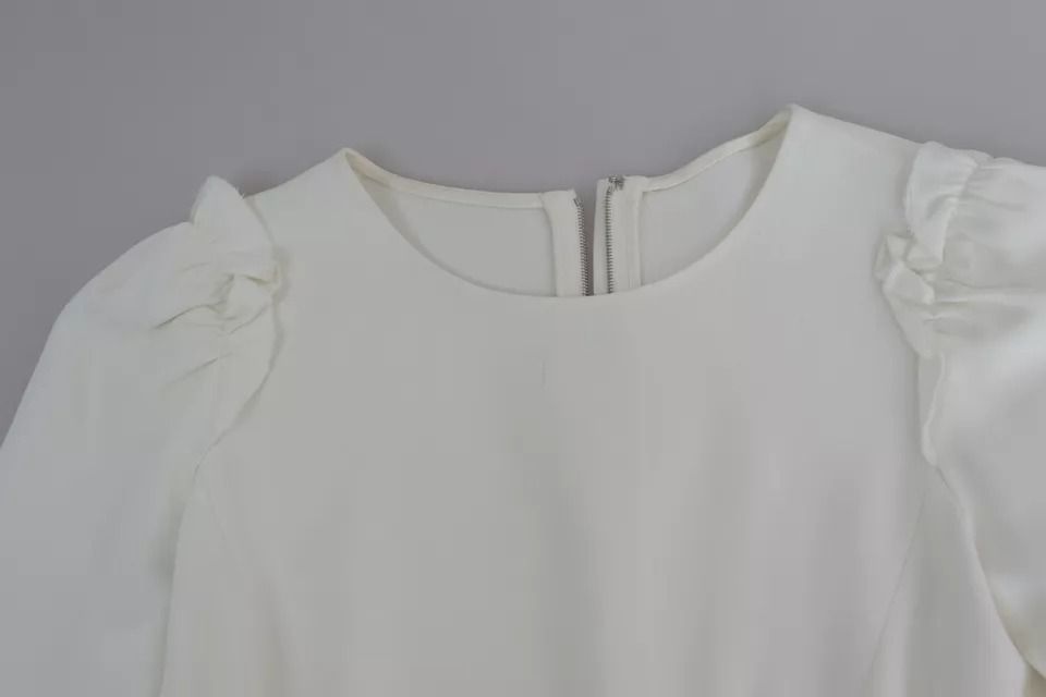 Viscose Stretch Short Sleeves Blouse Women's Top (Pre-Owned) - Dolce & Gabbana - Modalova