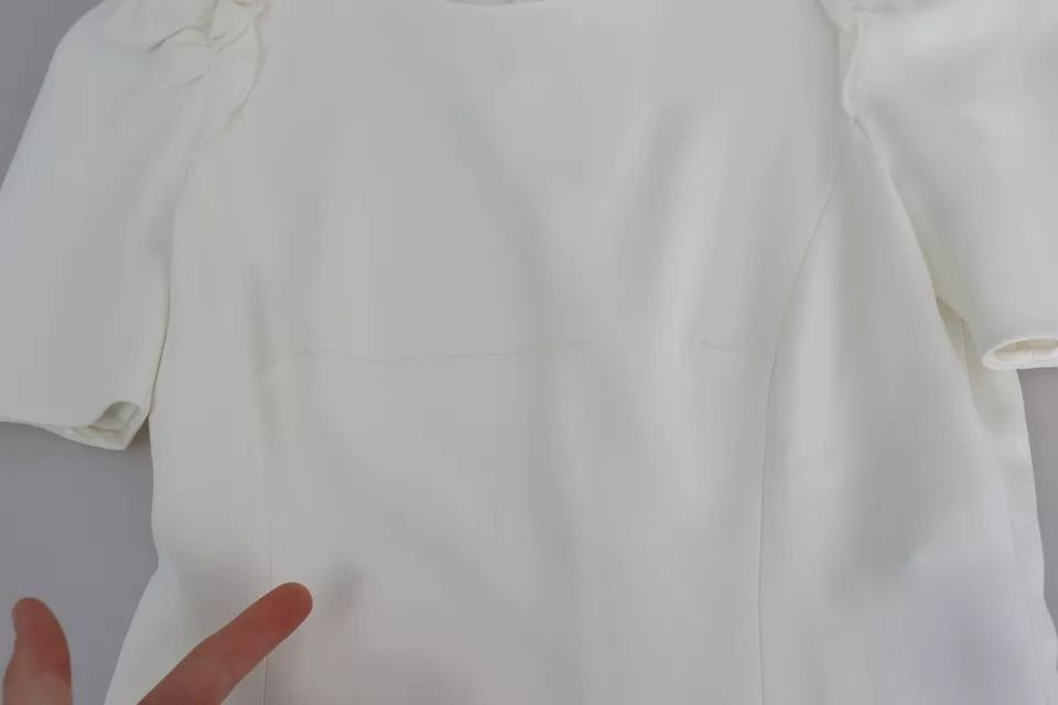 Viscose Stretch Short Sleeves Blouse Women's Top (Pre-Owned) - Dolce & Gabbana - Modalova