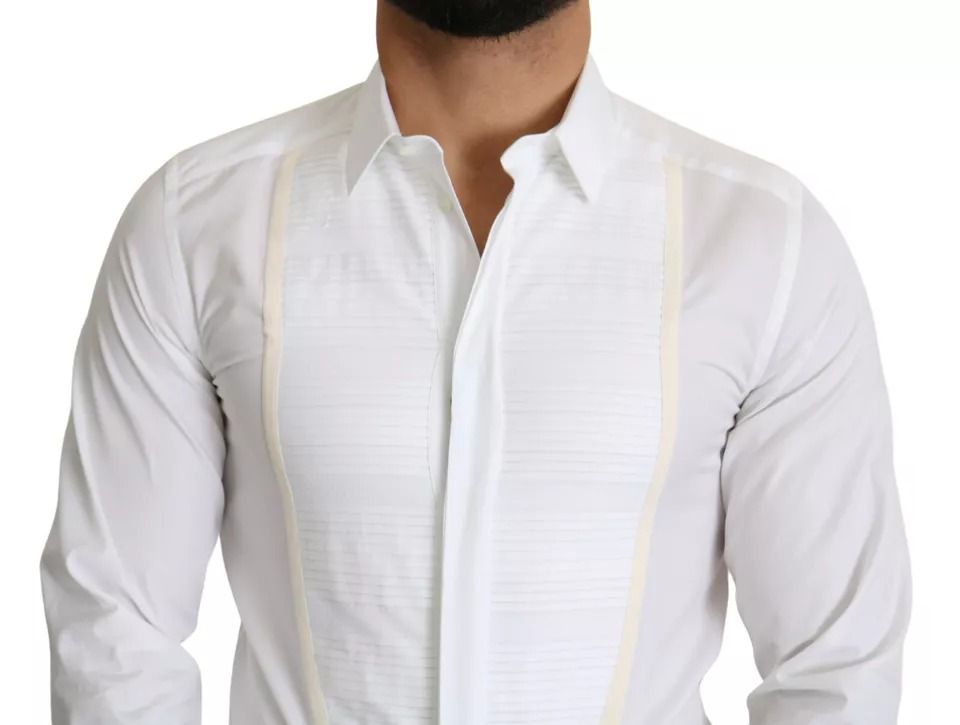 Formal Tuxedo Dress GOLD Men's Shirt (Pre-Owned) - Dolce & Gabbana - Modalova