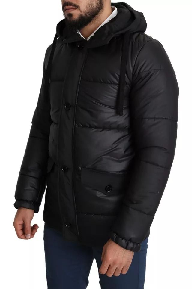 Hooded Polyester Men Coat Puffer Men's Jacket (Pre-Owned) - Dolce & Gabbana - Modalova