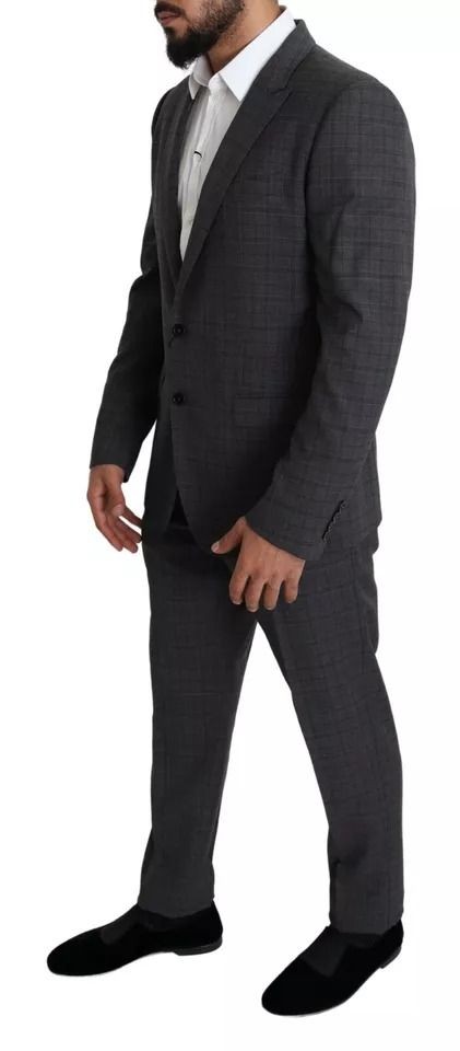 Wool Men Formal 2 Piece MARTINI Men's Suit - Dolce & Gabbana - Modalova