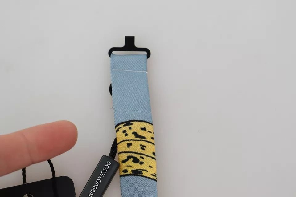 Banana Print Silk Men Neck Bow Men's Tie (Pre-Owned) - Dolce & Gabbana - Modalova
