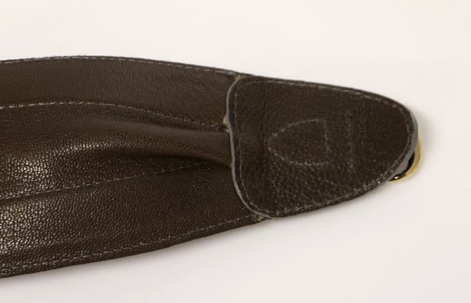 D&G Leather Linnen Logo Women's Belt - Dolce & Gabbana - Modalova