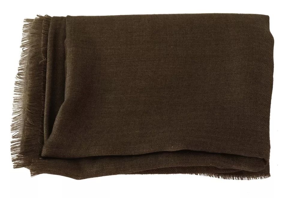 Striped Cashmere Wrap Fringes Men's Scarf (Pre-Owned) - Dolce & Gabbana - Modalova