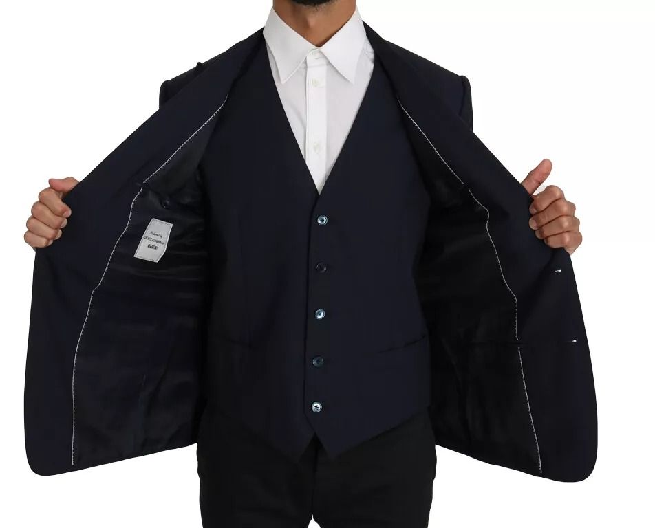 Wool MARTINI Blazer Vest 2 Men's Piece - Dolce & Gabbana - Modalova