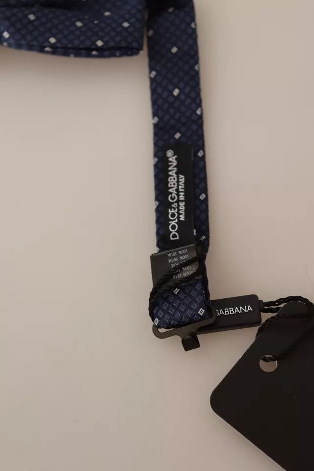 Patterned Silk Adjustable Neck Bow Tie Men's Men - Dolce & Gabbana - Modalova