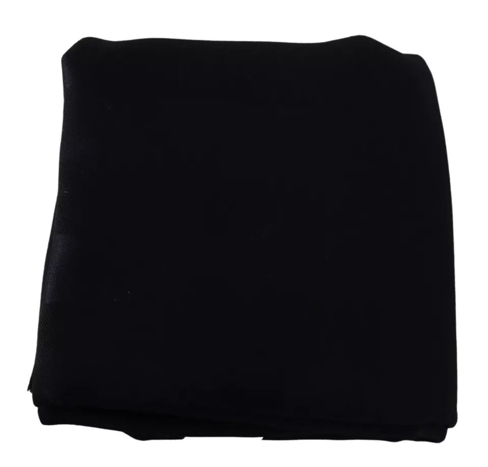 Solid Silk Wool Fringe Wrap Women's Scarf (Pre-Owned) - Dolce & Gabbana - Modalova