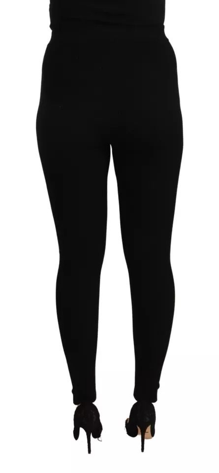 High Waist Stretch Pants Women's Tights - Dolce & Gabbana - Modalova