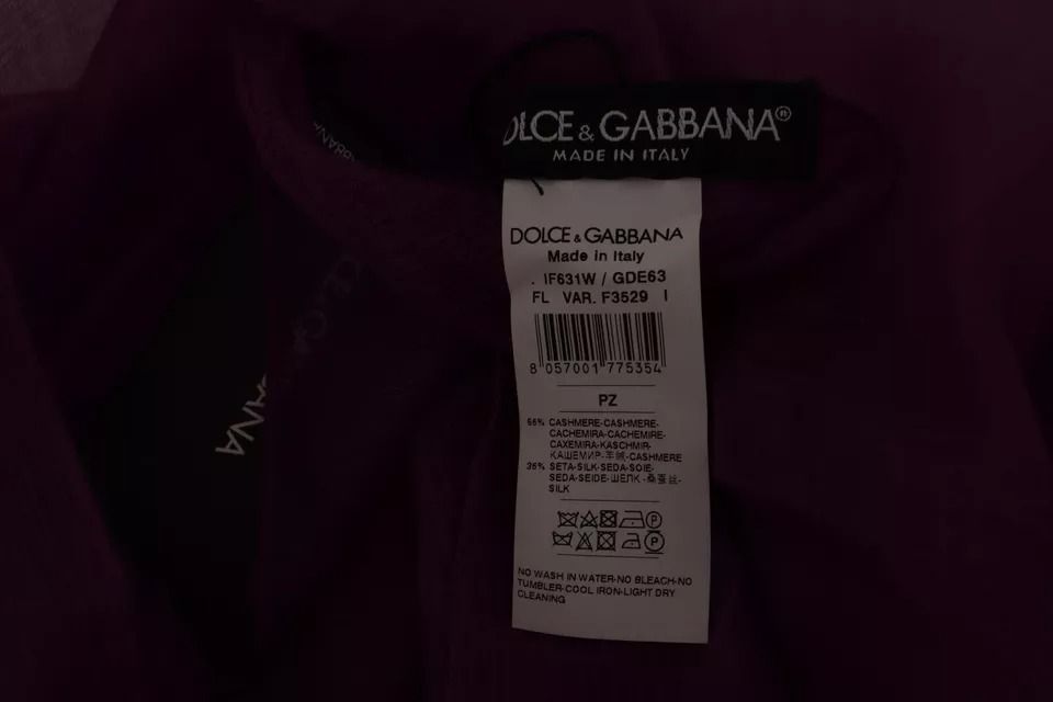 Solid Cashmere Silk Shawl Wrap Women's Scarf (Pre-Owned) - Dolce & Gabbana - Modalova