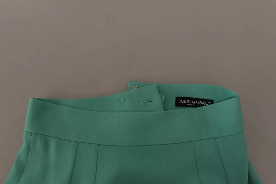 Mint Viscose Pencil Cut Midi Women's Skirt (Pre-Owned) - Dolce & Gabbana - Modalova