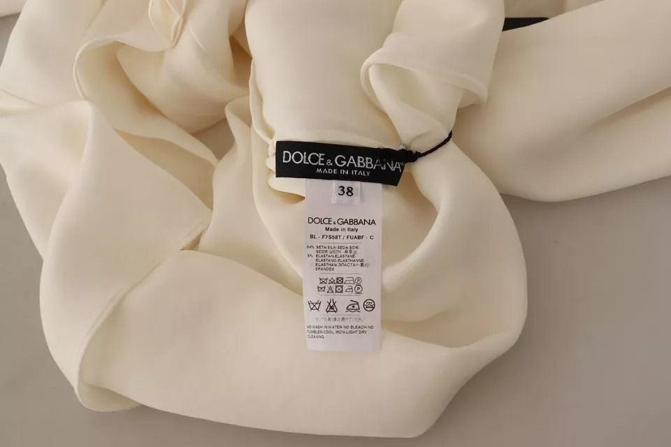 Silk Long Sleeve Turtle Neck Women's Top (Pre-Owned) - Dolce & Gabbana - Modalova