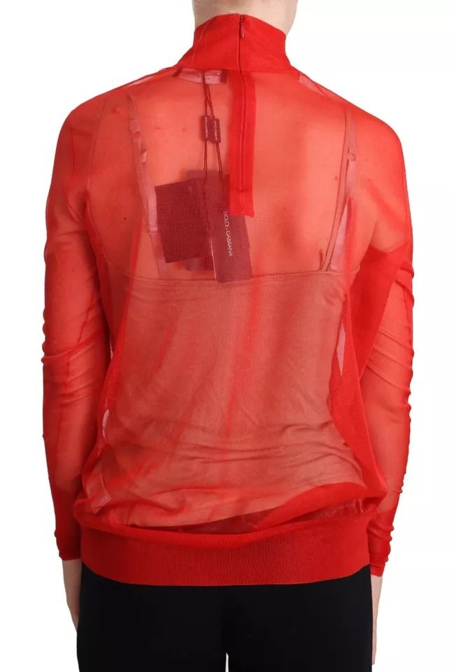 Semi Transparent Blouse Women's Sweater (Pre-Owned) - Dolce & Gabbana - Modalova