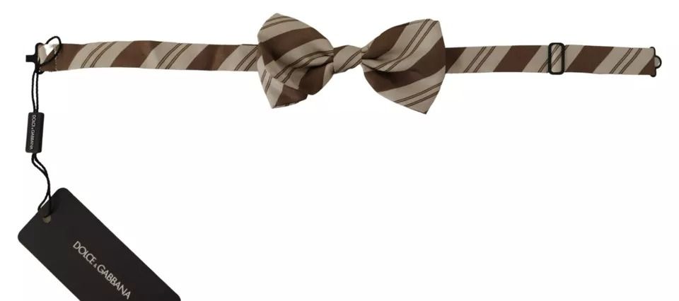 Patterned Adjustable Neck Bow Tie Men's Men - Dolce & Gabbana - Modalova