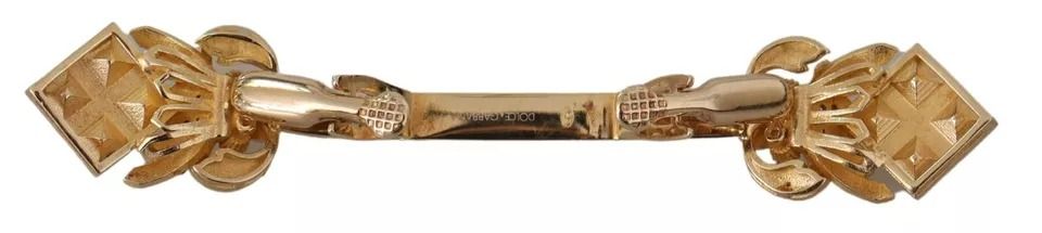 Plated 925 Sterling Silver Crystal Collar Stop Men's Brooch - Dolce & Gabbana - Modalova