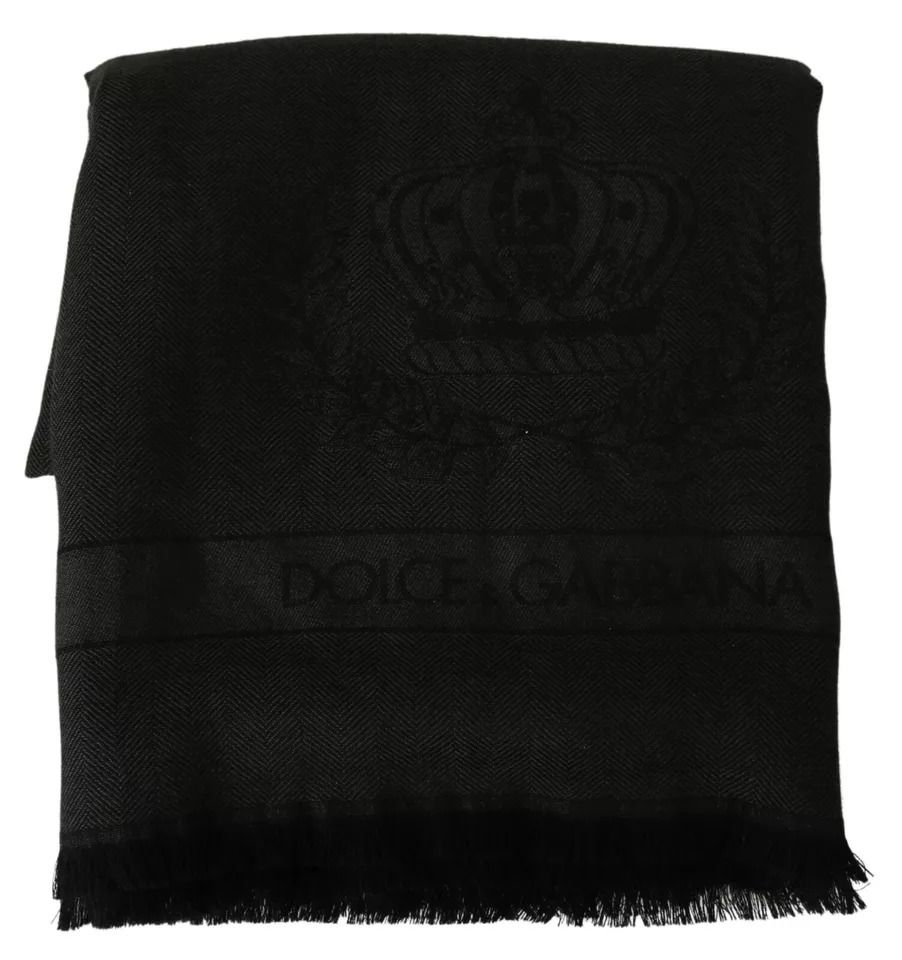 Brown Wrap Cashmere Shawl Men's Scarf (Pre-Owned) - Dolce & Gabbana - Modalova